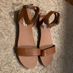 Steve Madden Tan Sandals, Size 9